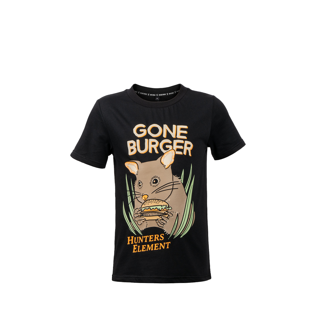 Hunters Element Gone Burger Tee Kids