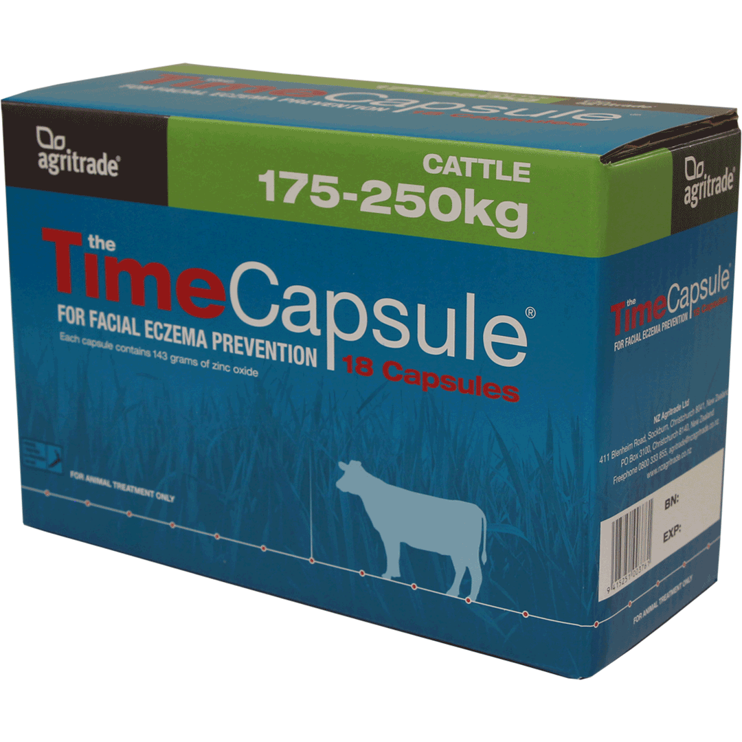 Agritrade Time Capsule Cattle 175 To 250kg 18pk