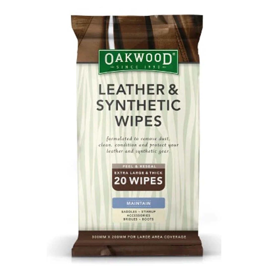 Oakwood Leather And Synthetic Wipes