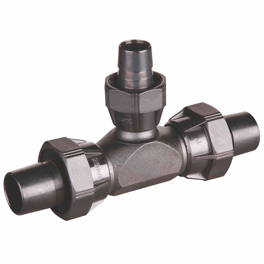 Hansen Reducing Tee Connector 20 x 25mm