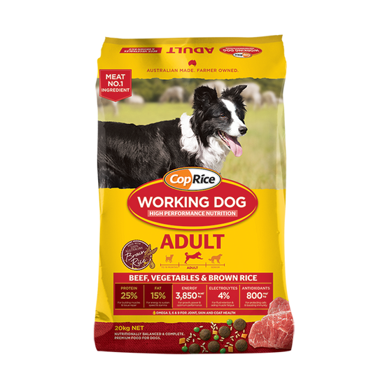 CopRice Working Dog Adult Beef 20kg