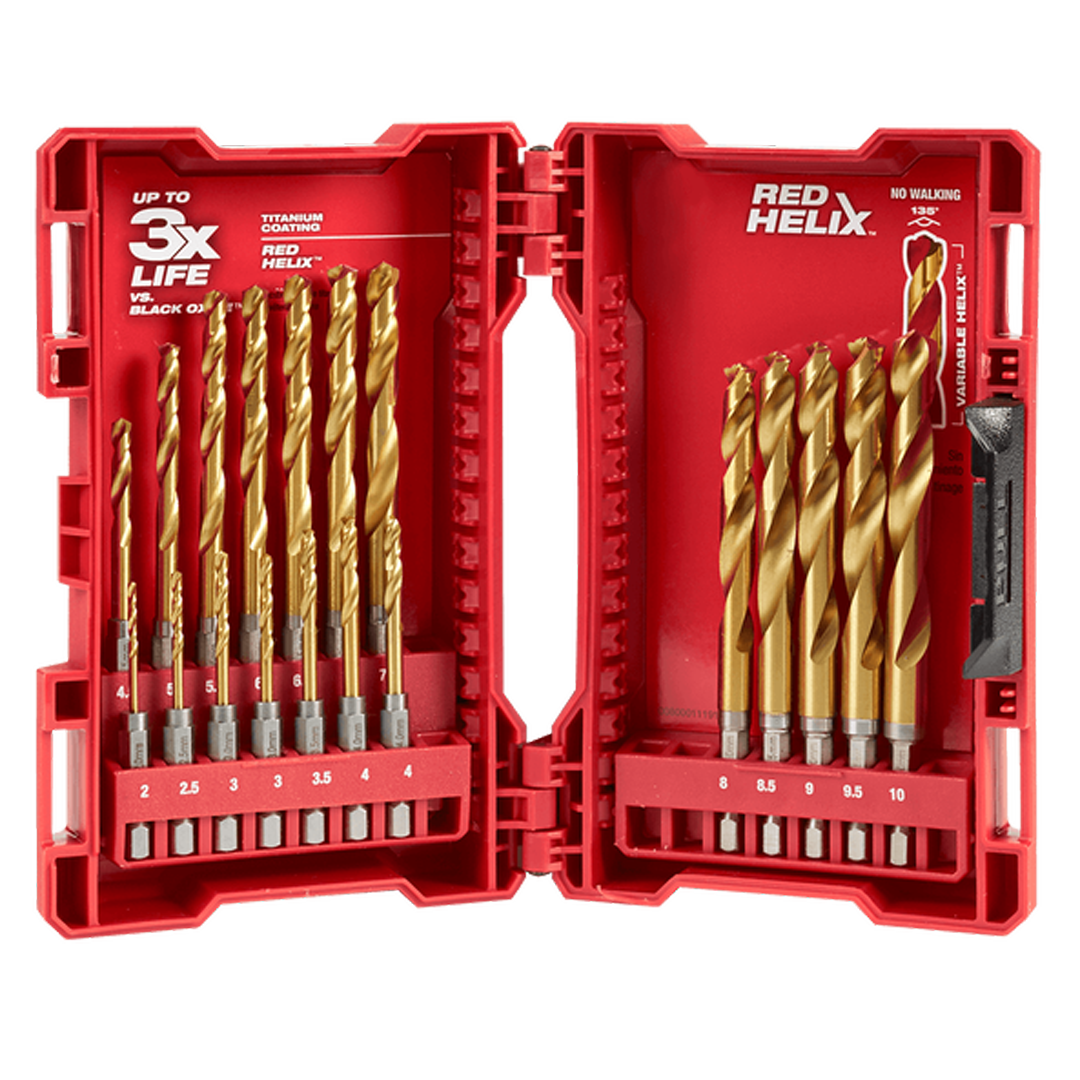 Shockwave Red Helix Titanium 19 Piece Kit