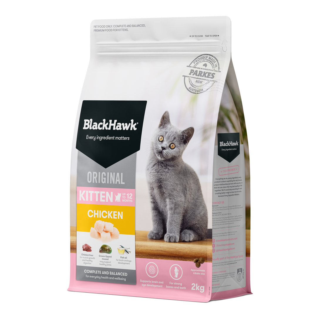 Black Hawk Orig Kitten Chicken 2kg