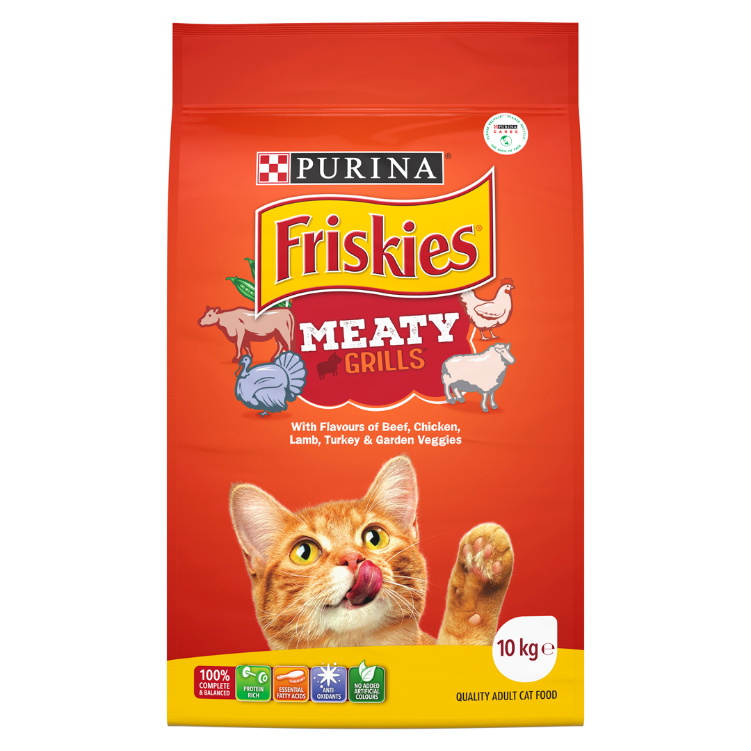 Purina Friskies Adult Meaty Grills 10kg