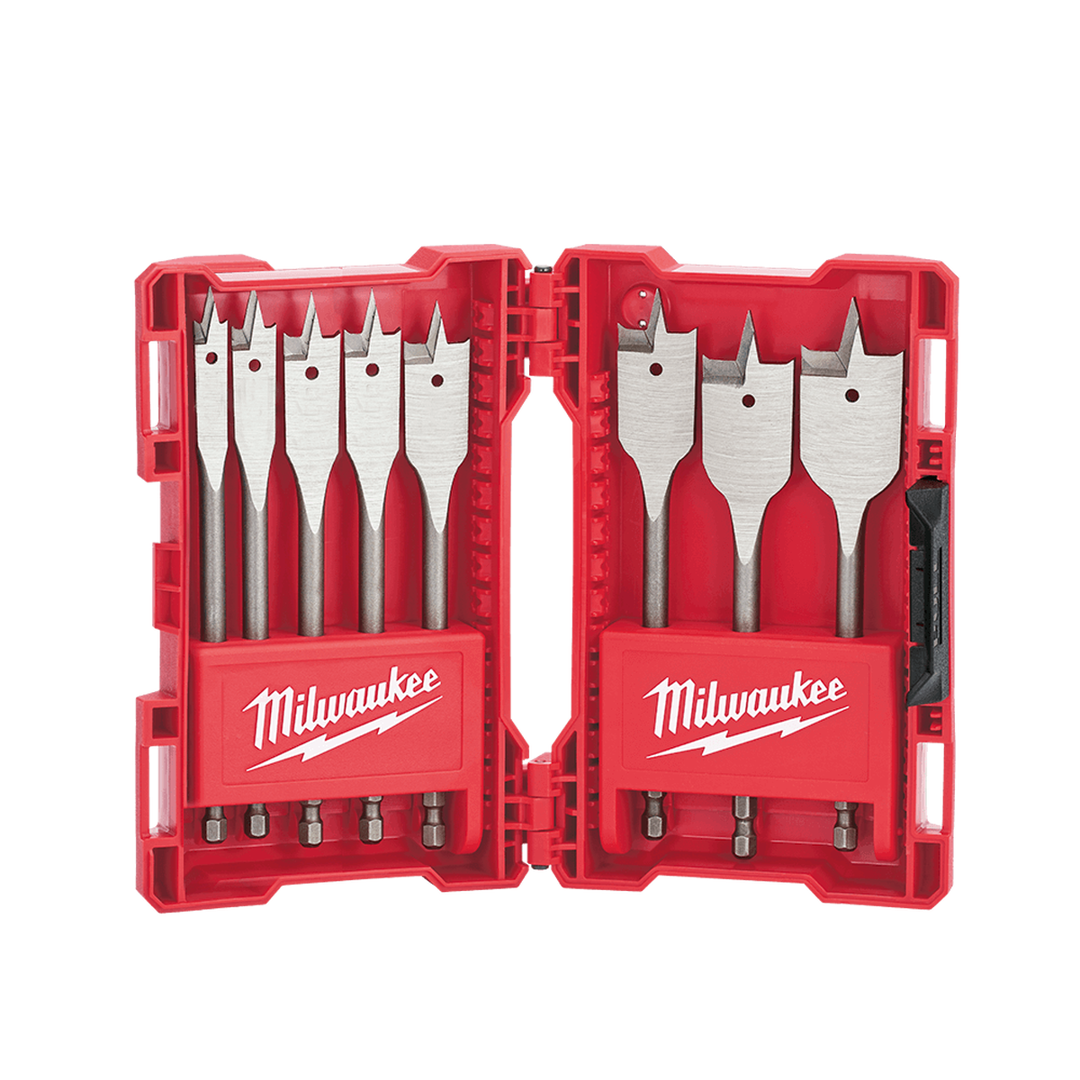 Timber Spade Bit Set 8pcs