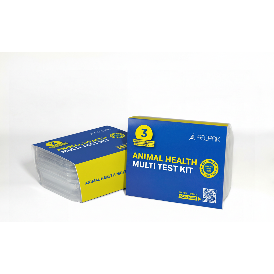 FECPAK Animal Health Multi Test Kit 3Pack