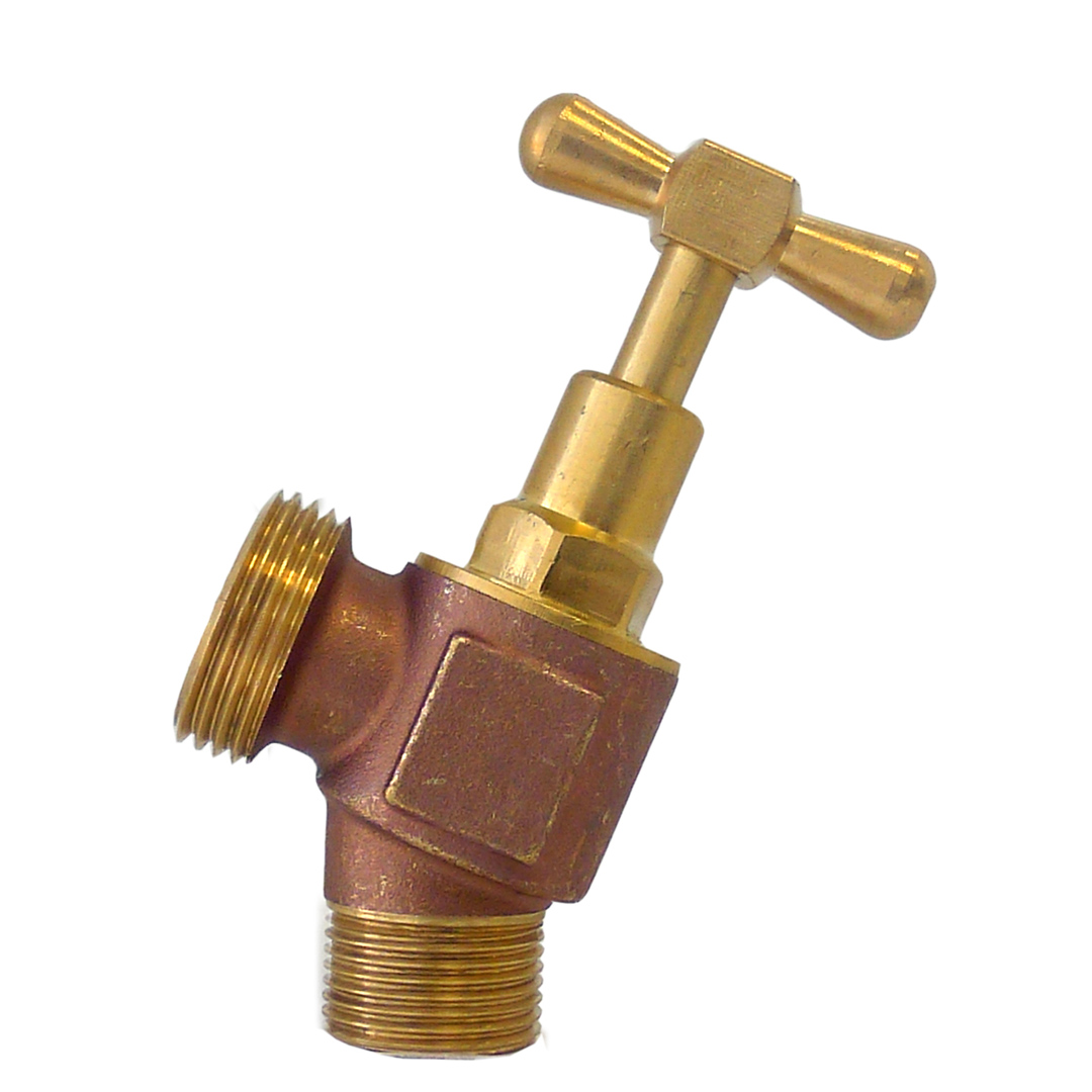 East Diamond Angle Hose Taps Male 15mm