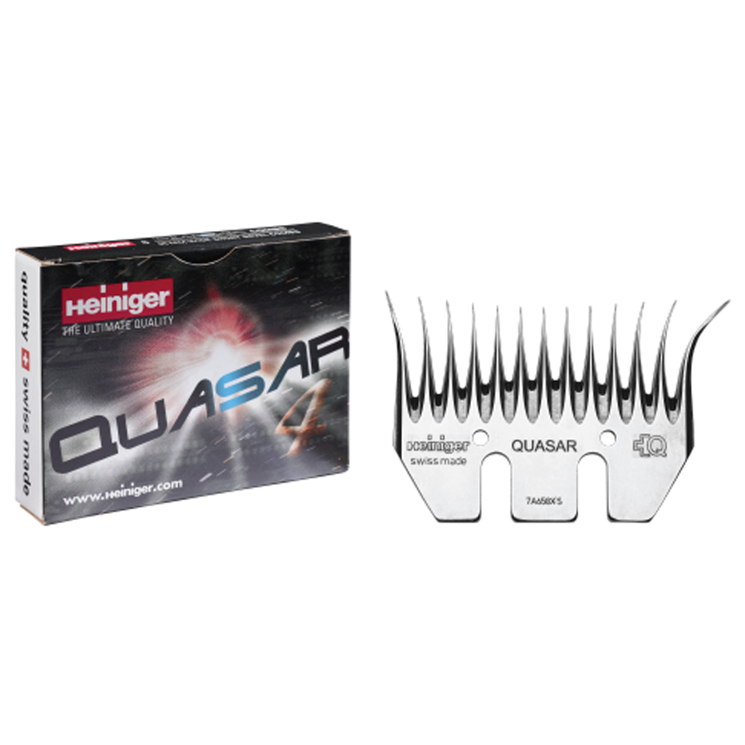 Heiniger Quasar Comb Short Bevel 95mm
