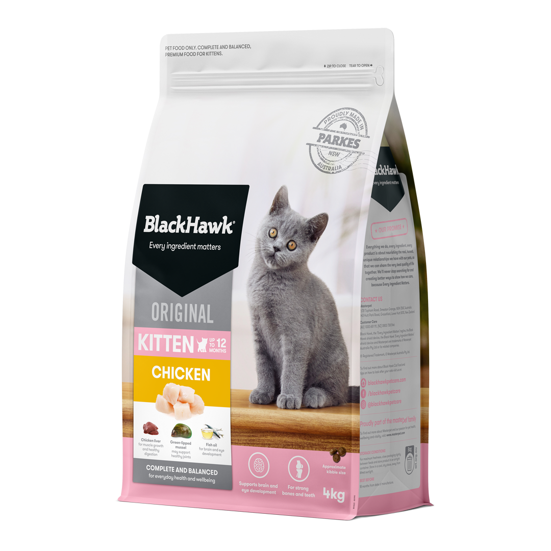 Black Hawk Orig Kitten Chicken 4kg