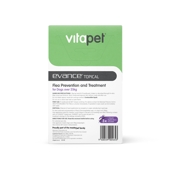 Evance Flea Prevention & Treatment Dog Over 25kg