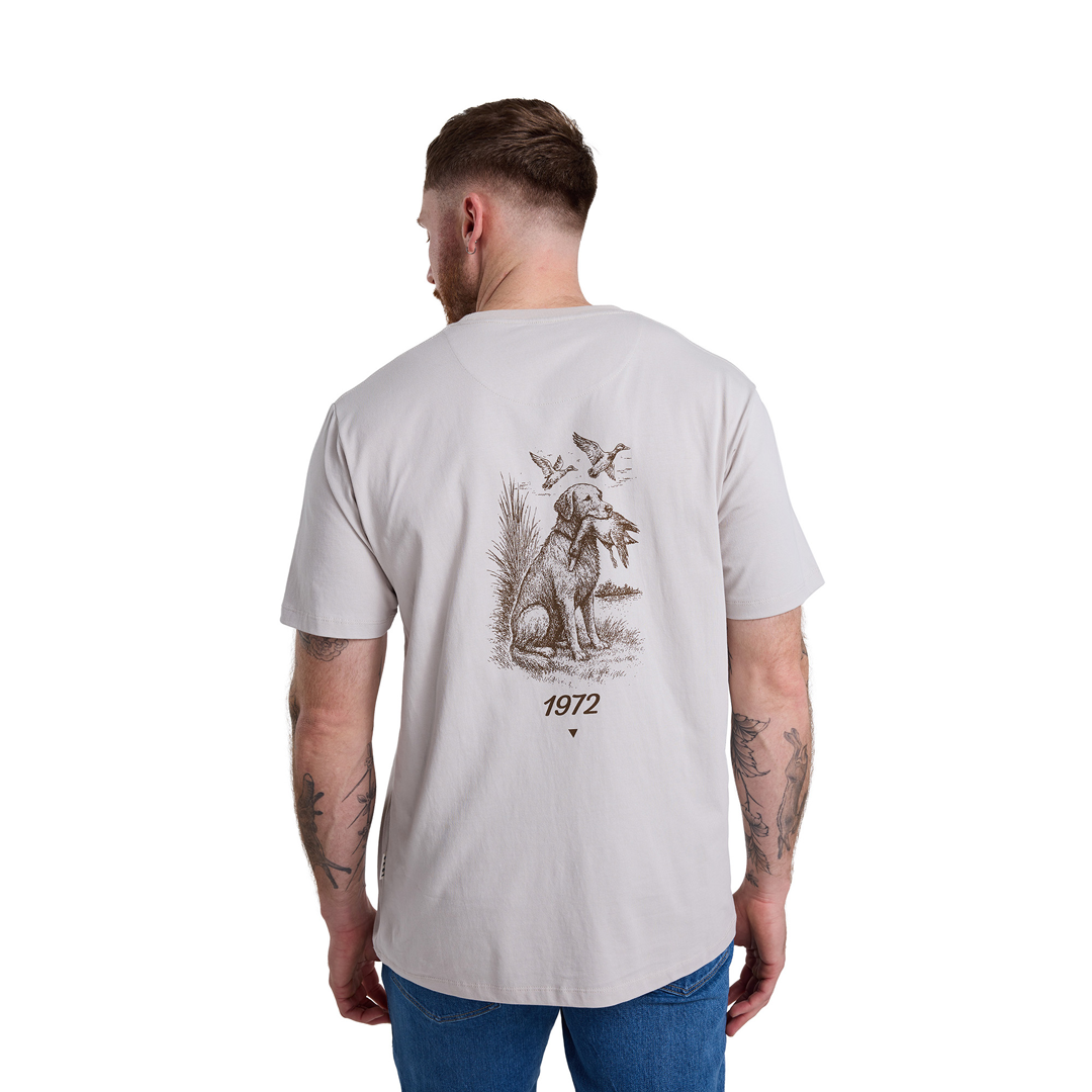 1972 Hunter Print Tee Mns