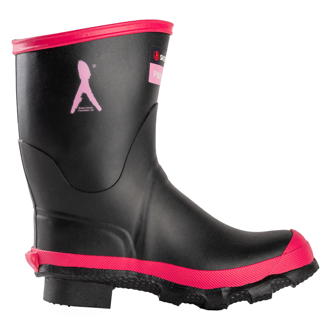 Skellerup Pink Band Gumboots Wmns/Youth