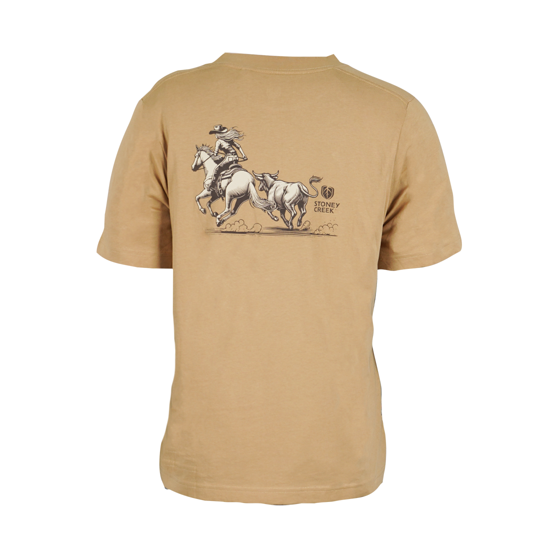 Stoney Creek Horse Riding Tee Wmns