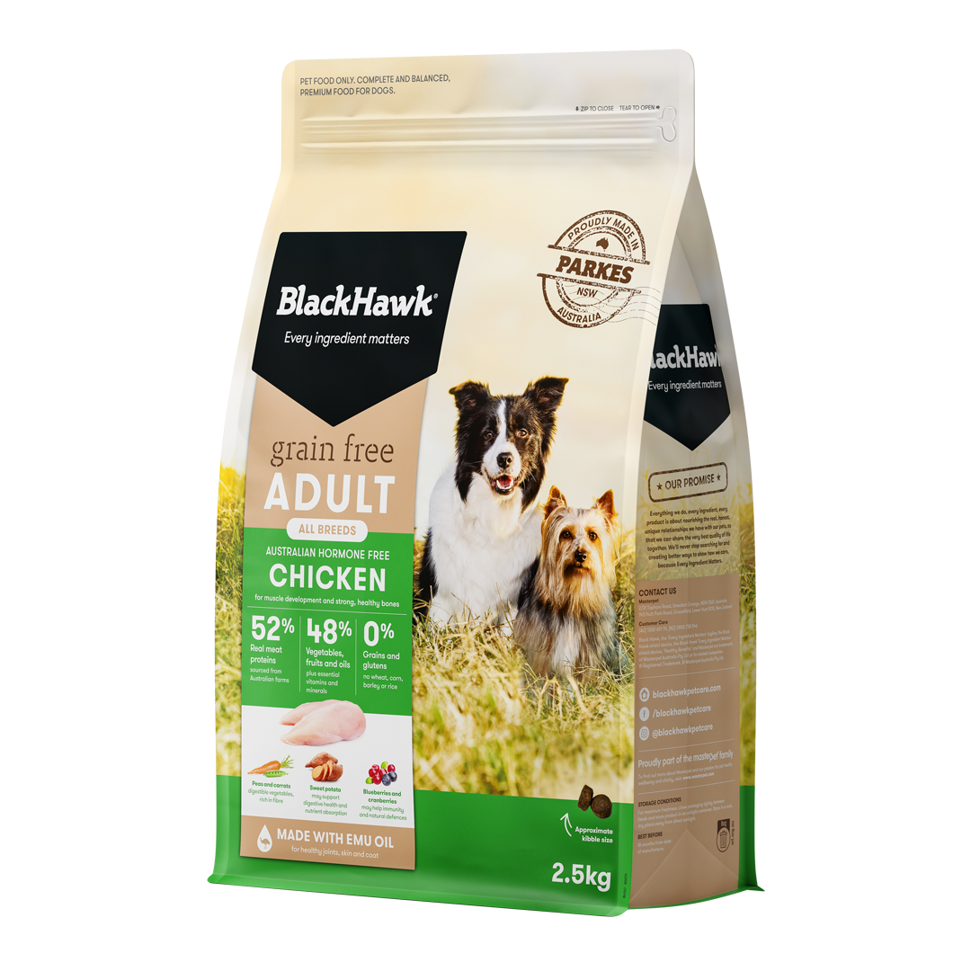 Black Hawk Dog Grain Free Chicken 2.5kg