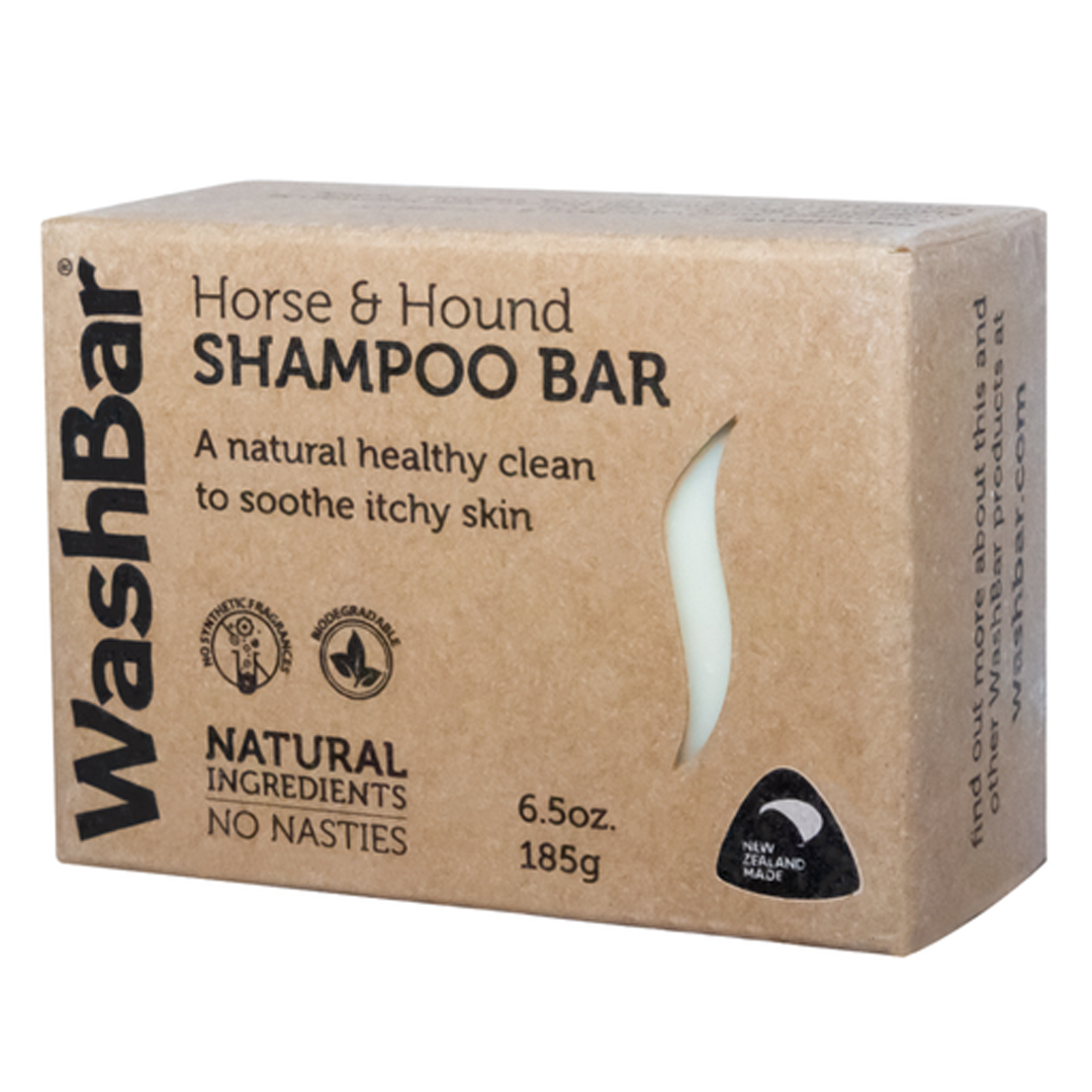 WashBar Horse & Hound Shampoo Bar 185g