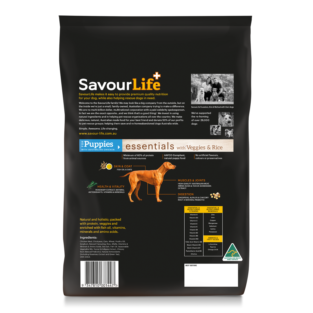 Savourlife Essentials Puppy 3kg