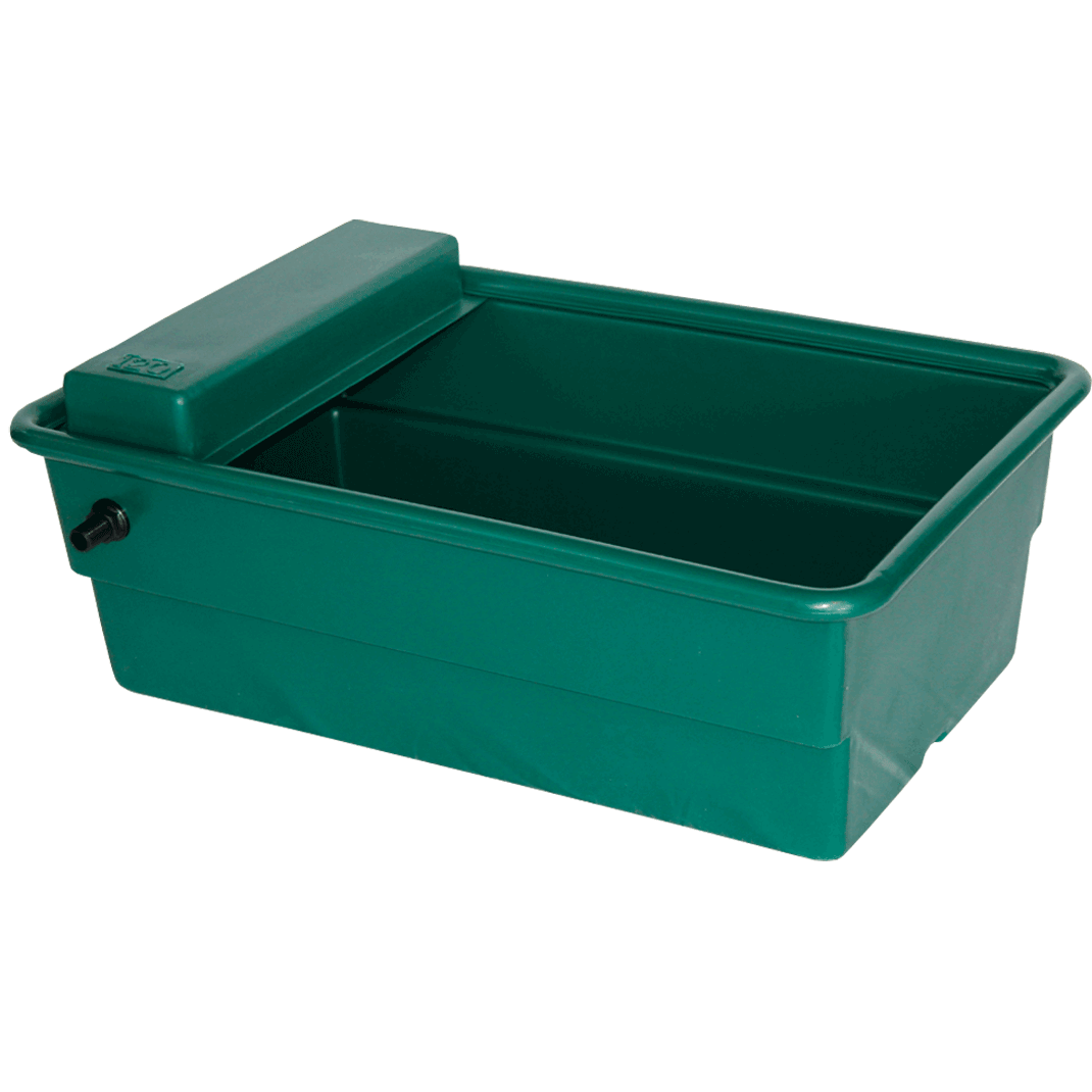 Stallion Trough Rectangle 120L Green