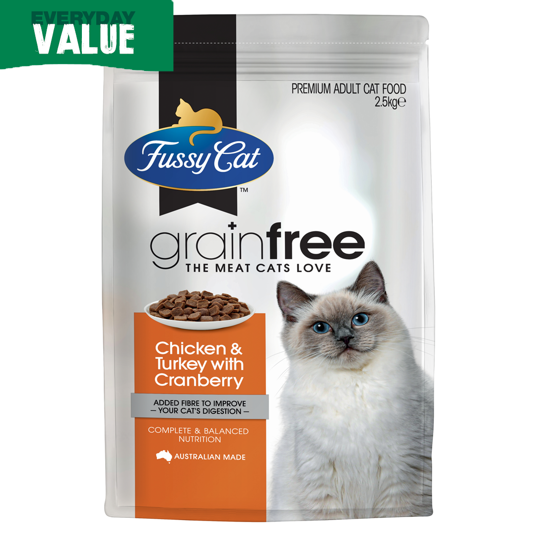 Fussy Cat Chicken & Turkey Cranberry 2.5kg