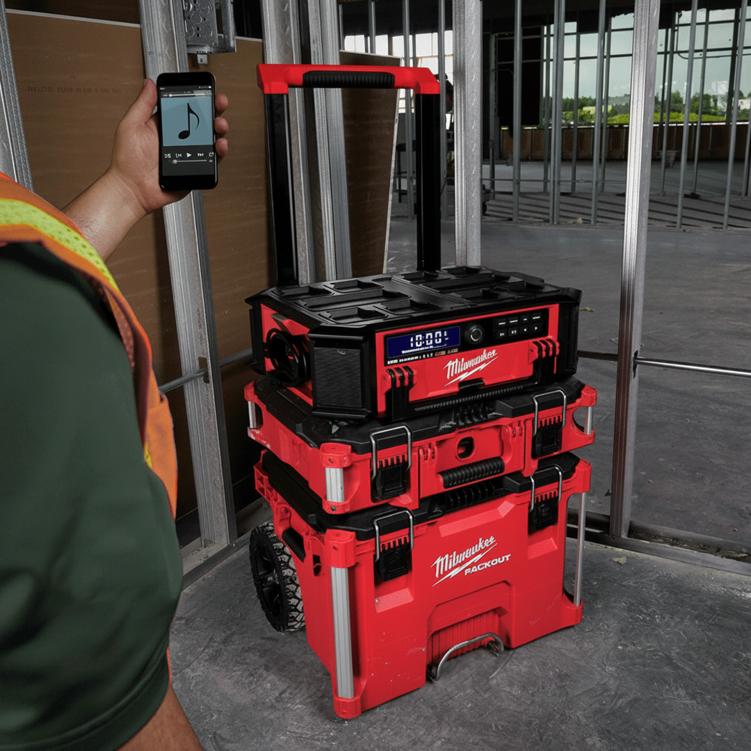 M18 Packout Radio + Charger Tool Only