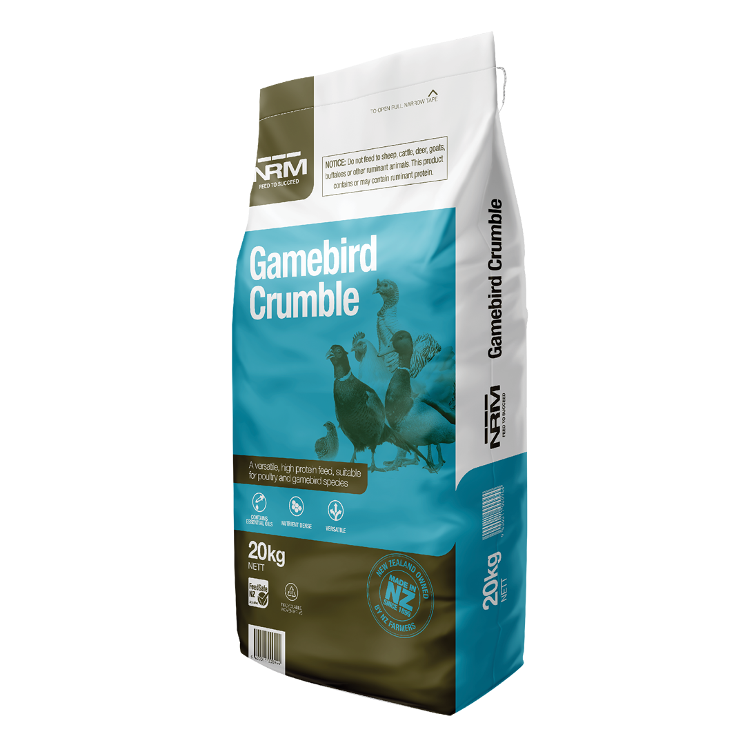 NRM Gamebird Crumble 20kg