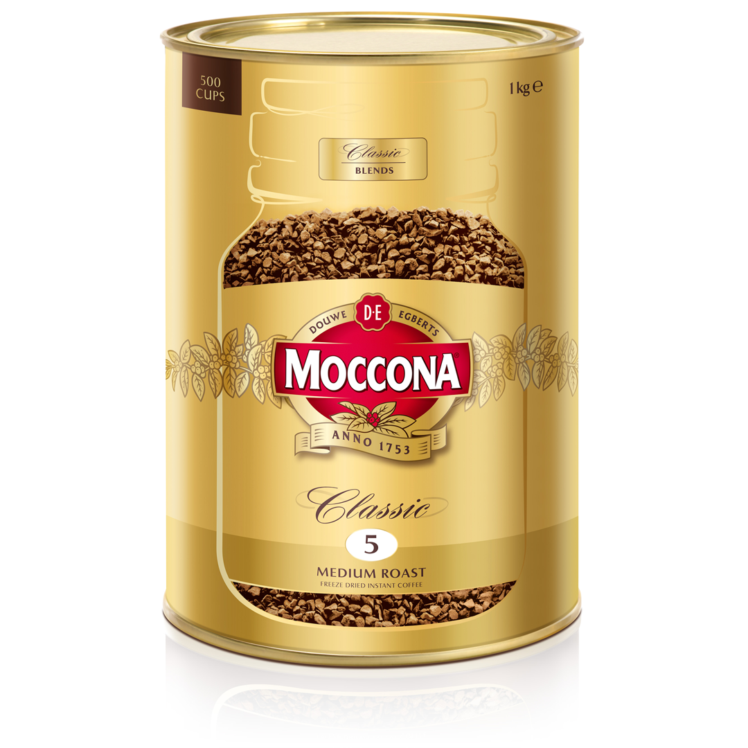 Moccona Classic Medium Tin Freeze Dried 1kg