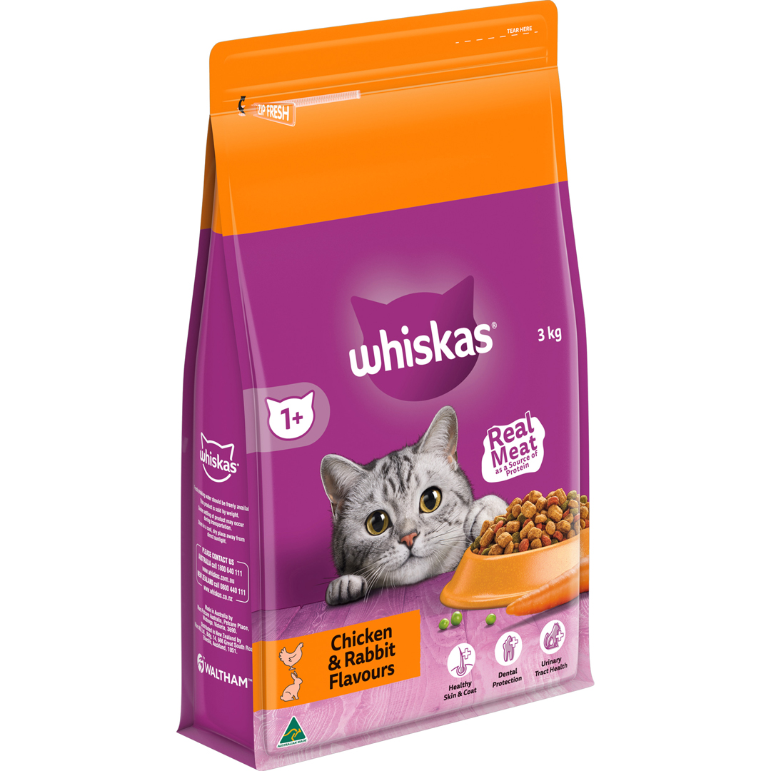 Whiskas Adult Chicken & Rabbit 3kg