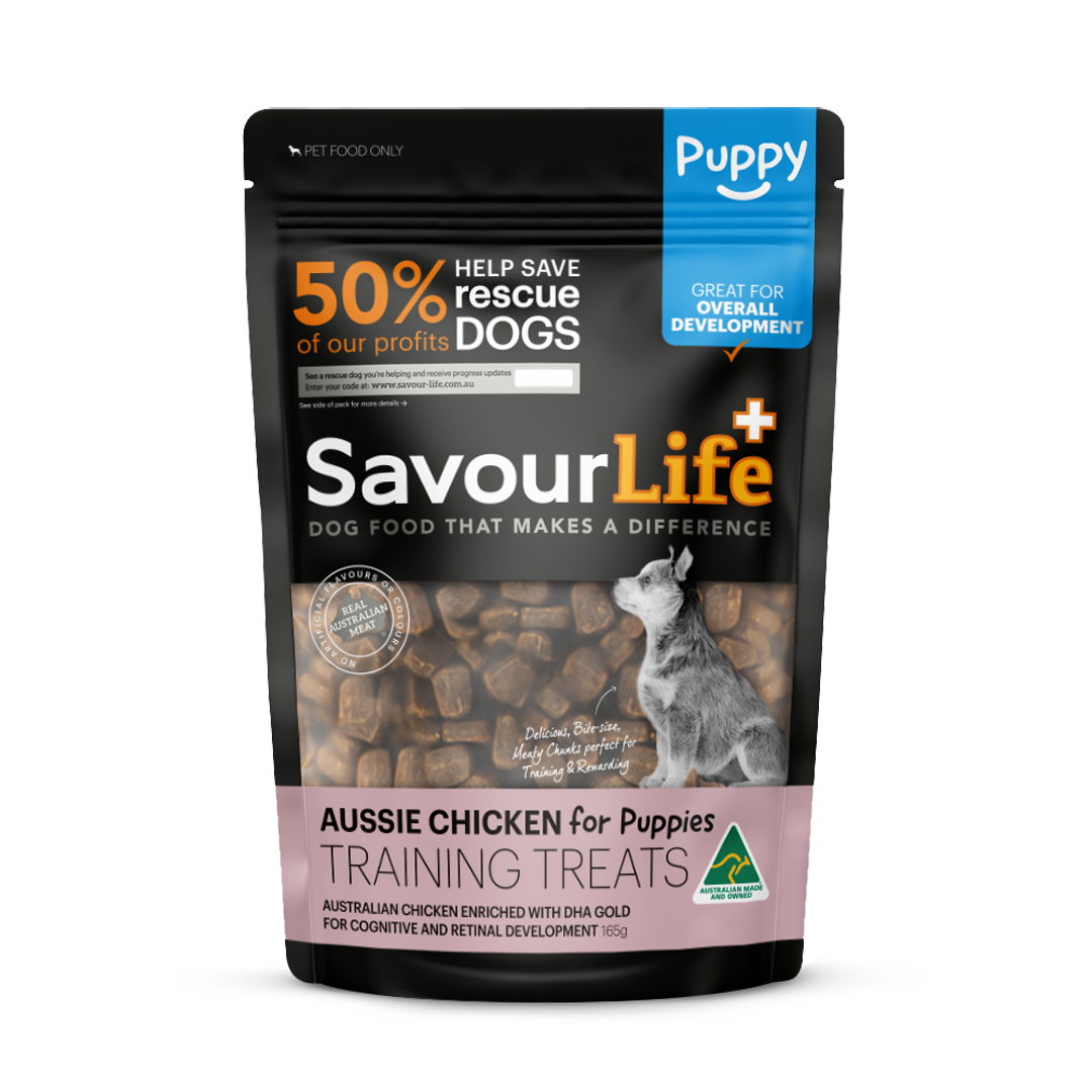Savourlife Chicken Puppy Training Treats 165g