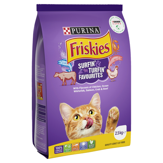 Purina Friskies Adult Surfin Turfin 2.5kg