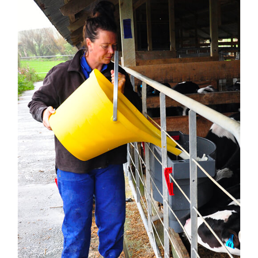 Milk Bar Rail Pail 25L Yellow