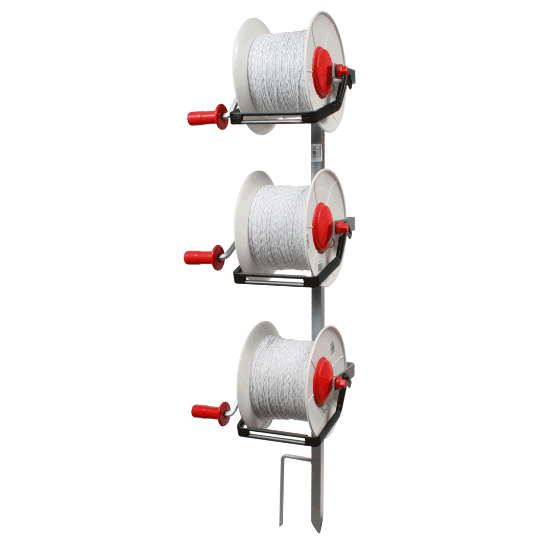 OBriens Geared Triple Reel Prewound Polywire 500m