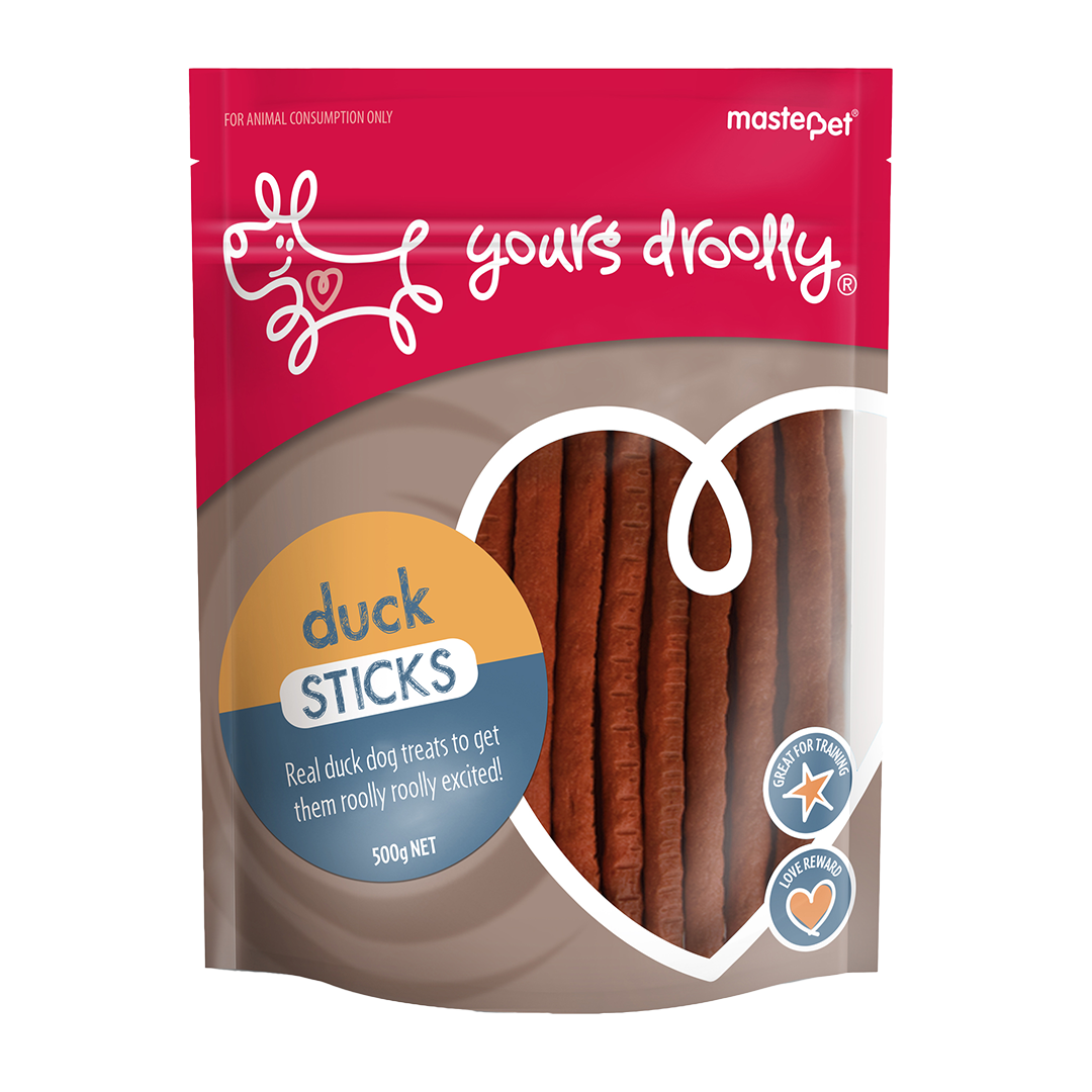 Yours Droolly Duck Sticks 500g