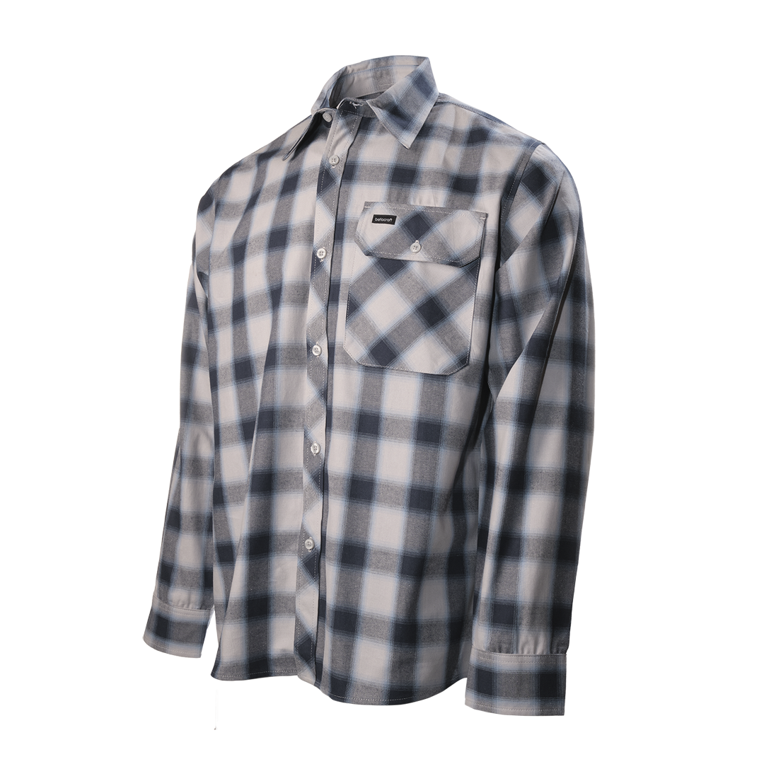 Betacraft Tussock Open Front LS Shirt Mns