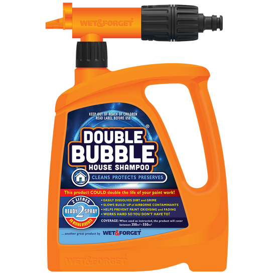 Double Bubble House Wash Hose End 2L