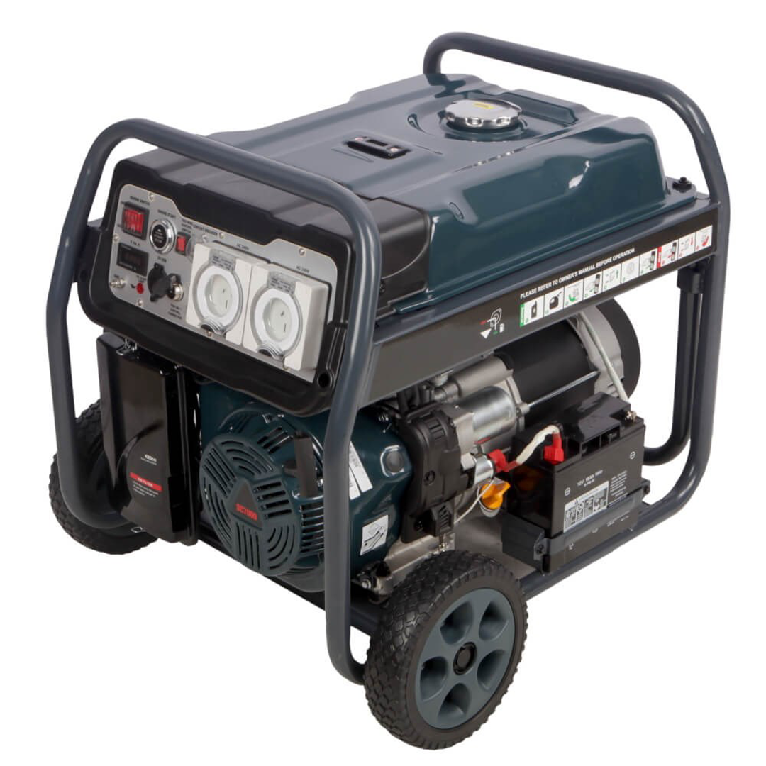W&C P8750 Open Frame AVR Generator 6500W 8.75kVA