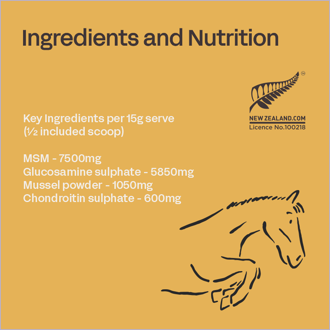 Fourflax Equine Bone & Joint Powder 500g
