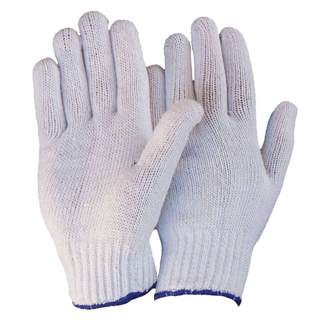Omni Gloves Polycotton Knitted Premium Picking Glove LG Whit