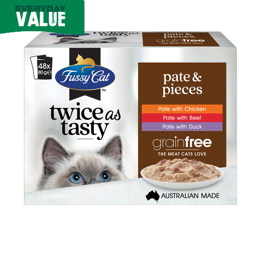Fussy Cat Pate & Pieces 48Pk