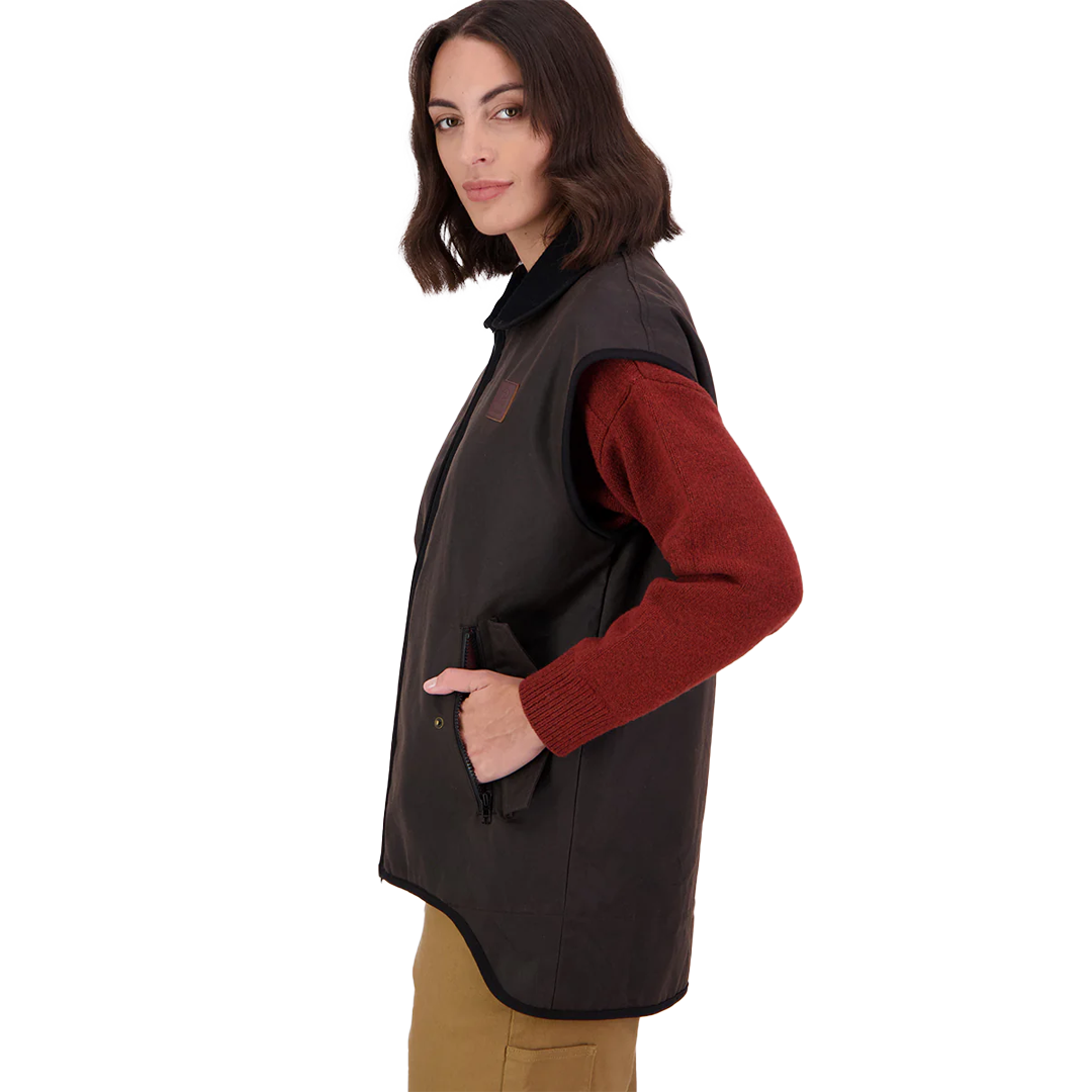Swanndri Foxton Vest Wool Lined Wmns