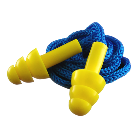 Wise Class 4 Corded Earplugs 5 Pairs