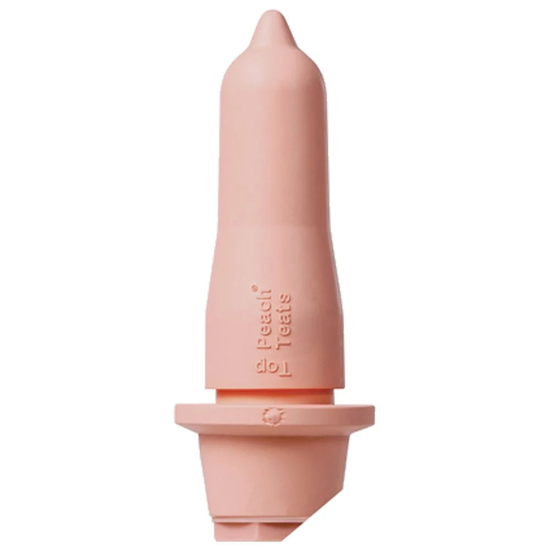 Peach Teat Pull Through Pink