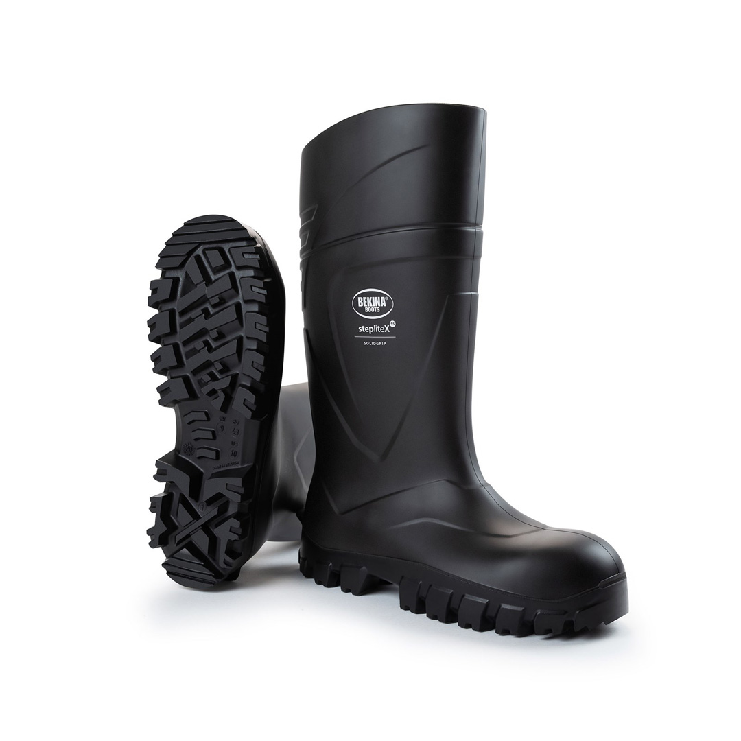 Bekina StepliteX Solidgrip Gumboot Safety