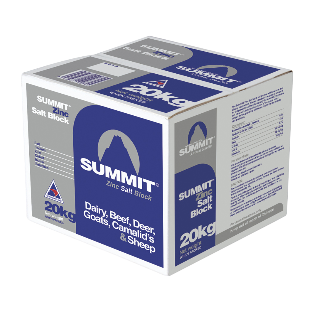 Dominion Summit Zinc Salt Block 20kg