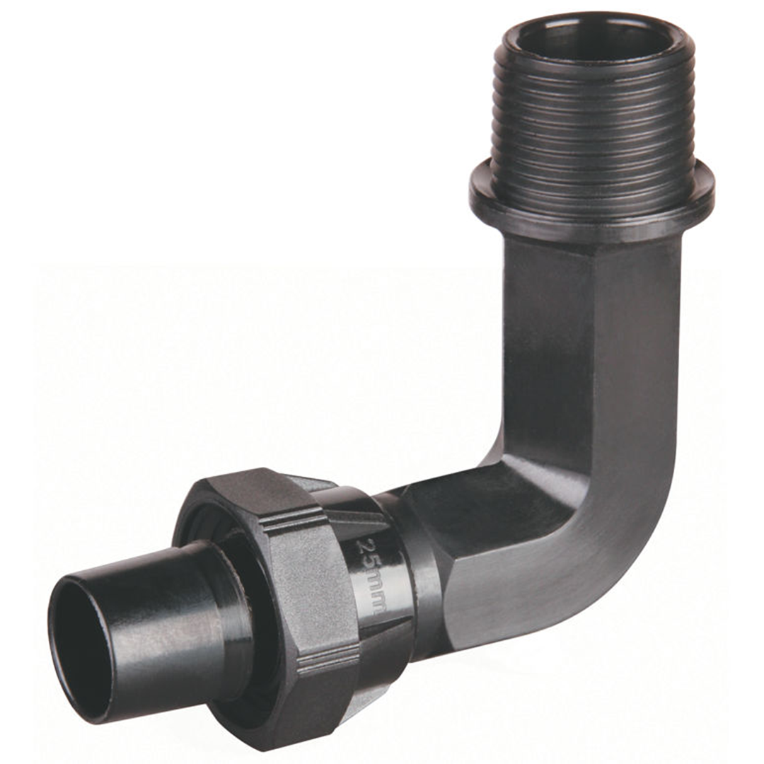 Hansen Male Bend Long 25mm