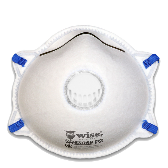 Wise P2 Mask With Valve 3 Packet