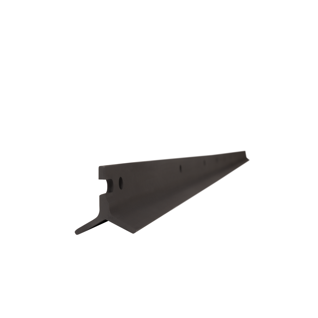 Summit Y Post 7 Hole Black Tar Coated 1.50m