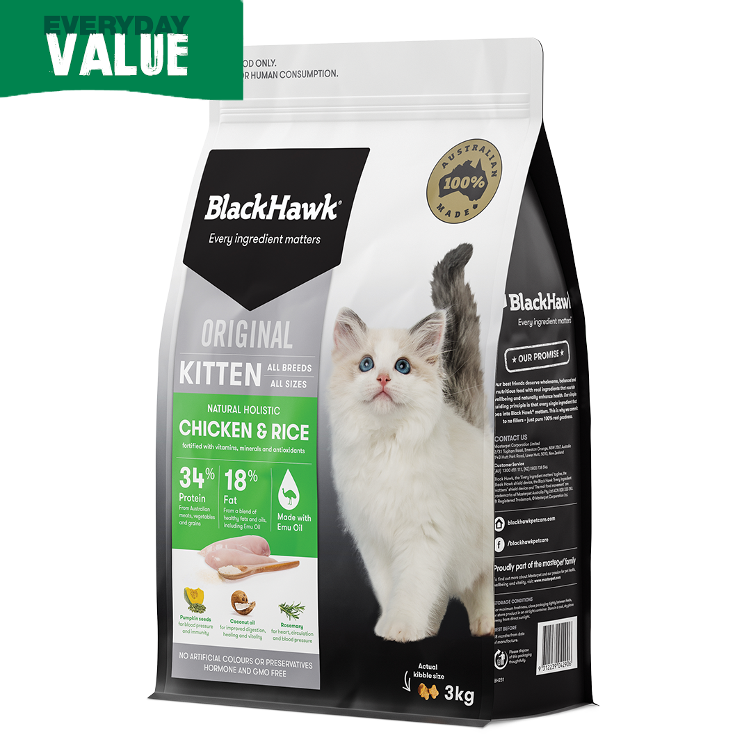 Black Hawk Kitten Chicken 3kg