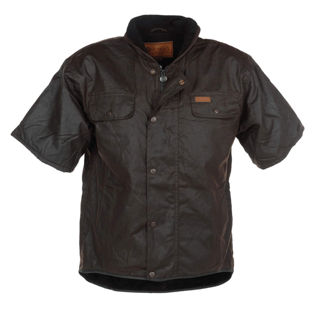 Outback Oilskin Short Sleeved Vest