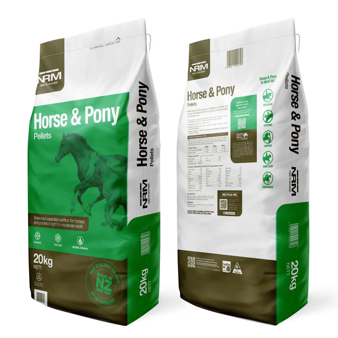 NRM Horse & Pony Pellets 20kg