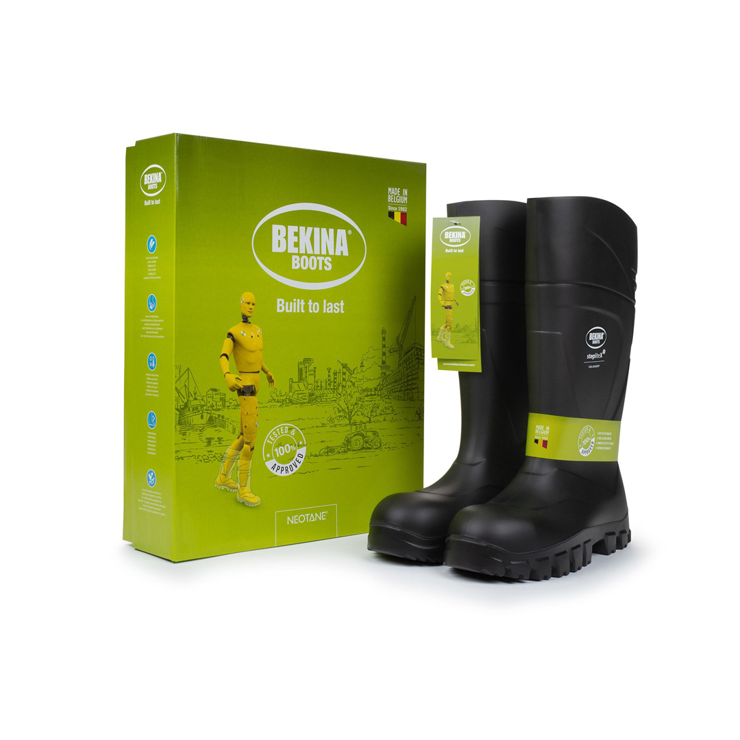 Bekina StepliteX Solidgrip Gumboot Safety