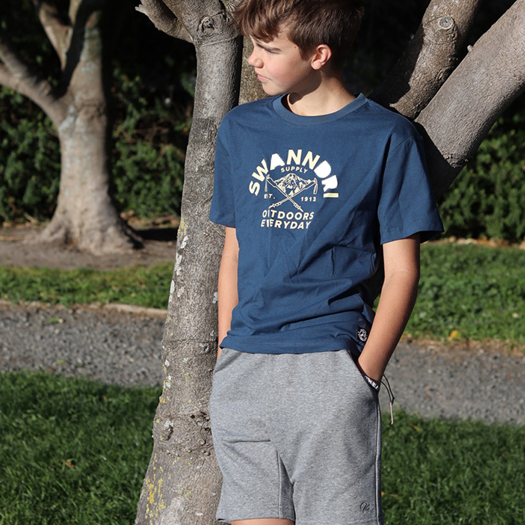 Swanndri Trails Printed T-Shirt Kids